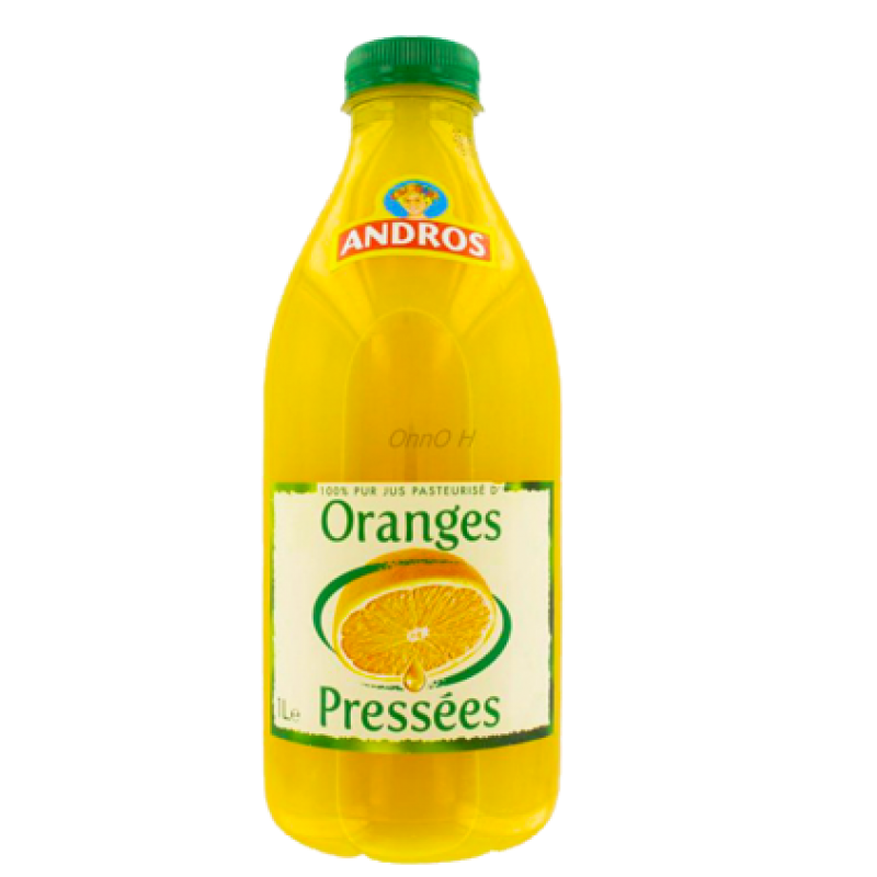 ANDROS ORANGES PRESSEES 1LTR - Pack 10