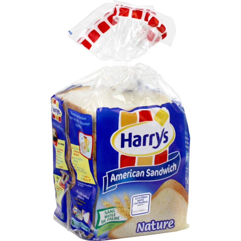 550G PAIN GRANDE TRANCHE HARRYS - Pack 10