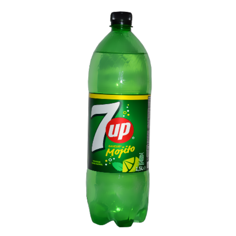 7UP MOJITO PET 1,5L - Pack 6