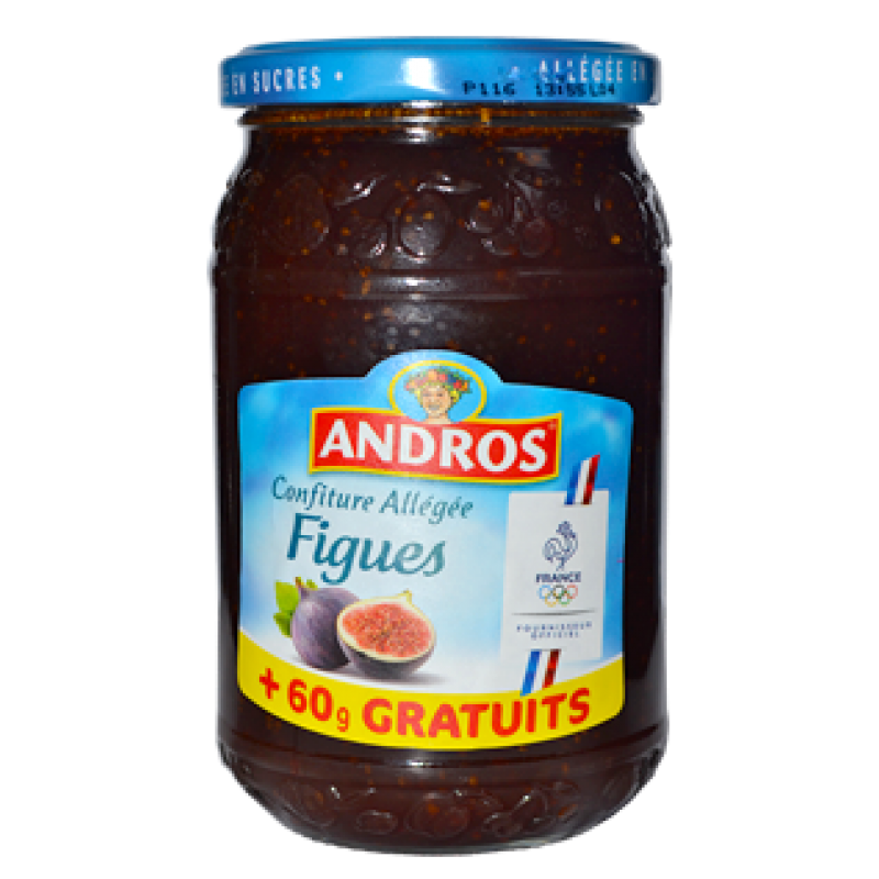 ANDROS CONF FIGUES ALLEGEE 350G + 60G GR - Pack 6