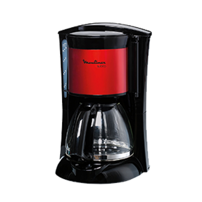 MOULINEX CAFETIERE SUBITO - INOX ROUGE - Pack 1